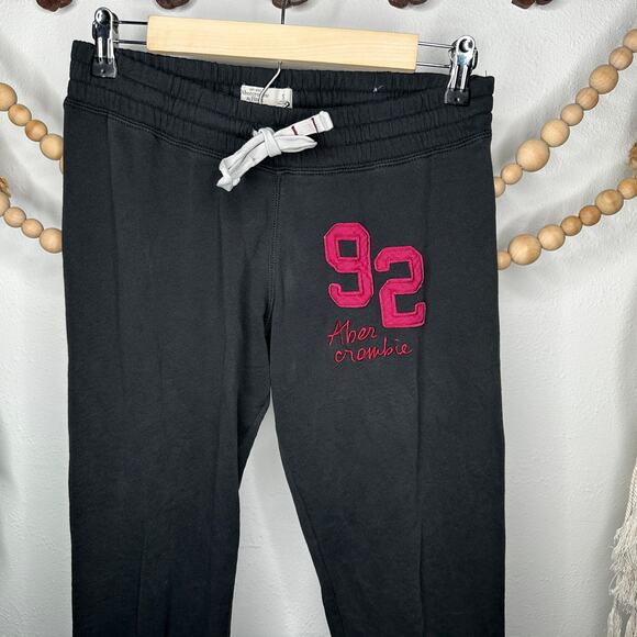 Abercrombie & Fitch Black Jogger Sweatpants - Picture 1 of 4
